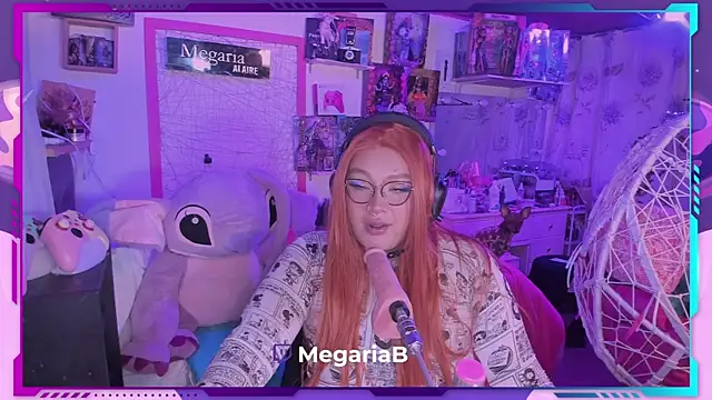 Snapshot of MegariaB chatting on March 2025 05:17:02 AM MegariaB online show from March 2025 05:17:02 AM