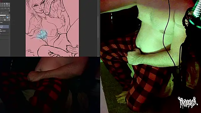 DrenchedArt online show from October 2025 01:39:01 AM