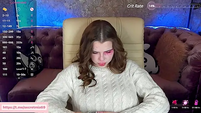 Snapshot of SecretDesireMe chatting on February 2025 05:01:02 PM SecretDesireMe online show from February 2025 05:01:02 PM