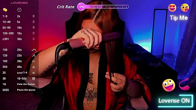 Snapshot of KetziaDoll chatting on September 2025 10:54:01 PM KetziaDoll online show from September 2025 10:54:01 PM