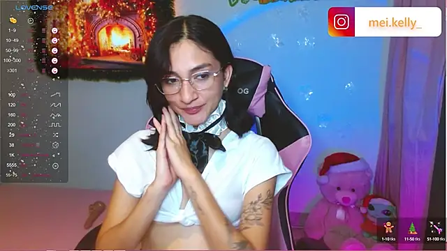 Mei Kelly online show from December 2024 12:17:01 AM