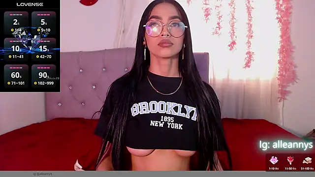 Alleanys Cristal online show from February 2025 05:20:02 PM