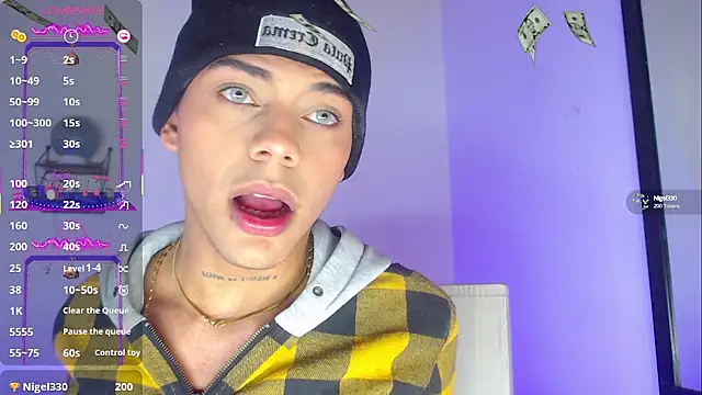 Snapshot of visaelX chatting on March 2025 02:26:01 PM visaelX online show from March 2025 02:26:01 PM