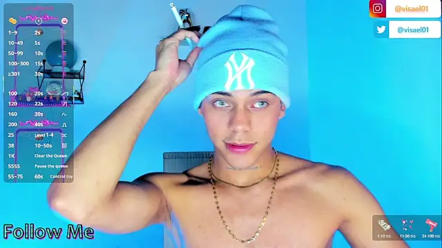 Snapshot of visaelX chatting on March 2025 09:37:01 PM visaelX online show from March 2025 09:37:01 PM