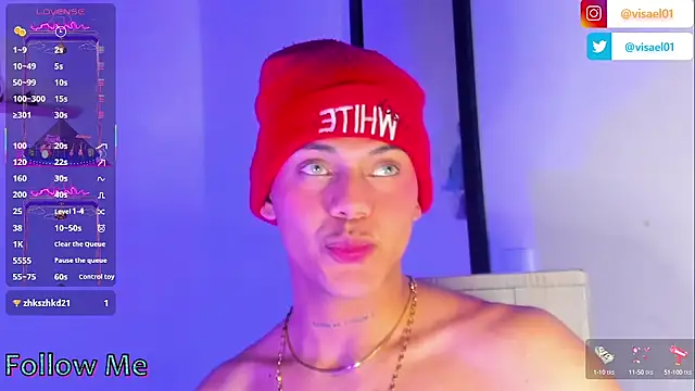 Snapshot of visaelX chatting on March 2025 05:46:01 AM visaelX online show from March 2025 05:46:01 AM