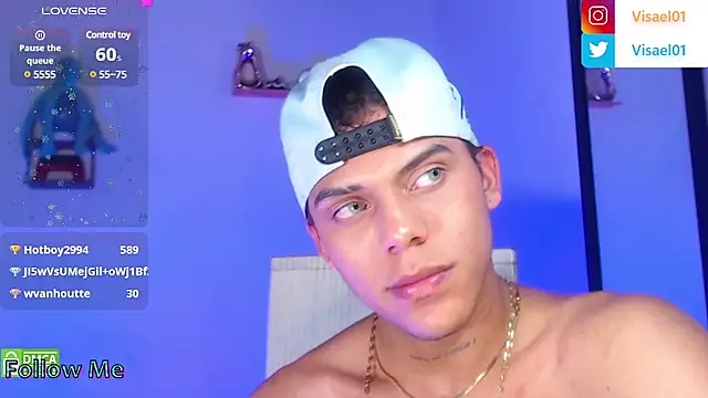 Snapshot of visaelX chatting on March 2025 09:23:02 PM visaelX online show from March 2025 09:23:02 PM