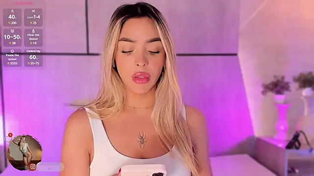 Addison baker online show from January 2025 07:57:01 PM