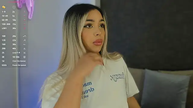 Addison baker online show from February 2025 07:52:02 PM