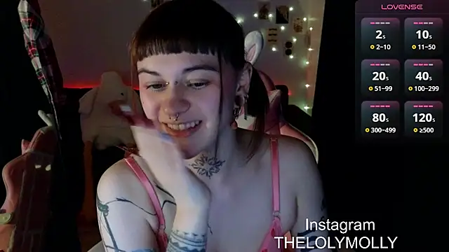 Snapshot of LolyMolli chatting on January 2025 08:15:01 PM LolyMolli online show from January 2025 08:15:01 PM