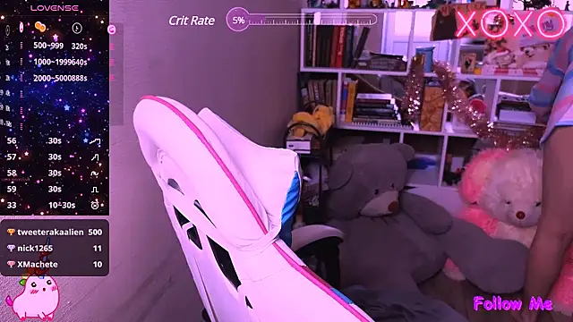 Snapshot of Sia_Shine chatting on March 2025 11:05:02 AM Sia Shine online show from March 2025 11:05:02 AM