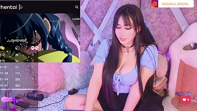 Snapshot of mikuru_hara chatting on January 2025 01:13:01 AM mikuru hara online show from January 2025 01:13:01 AM