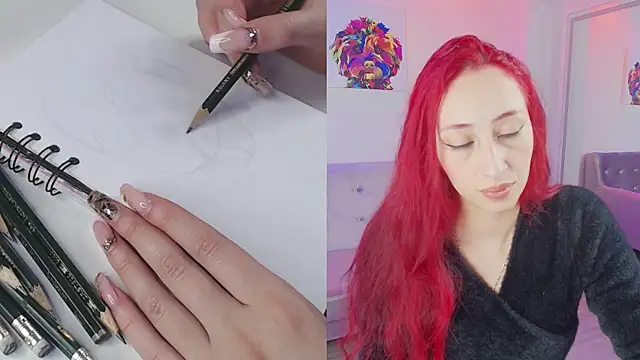 Snapshot of Vermelha_Gremory_ chatting on January 2025 02:58:01 PM Vermelha Gremory online show from January 2025 02:58:01 PM