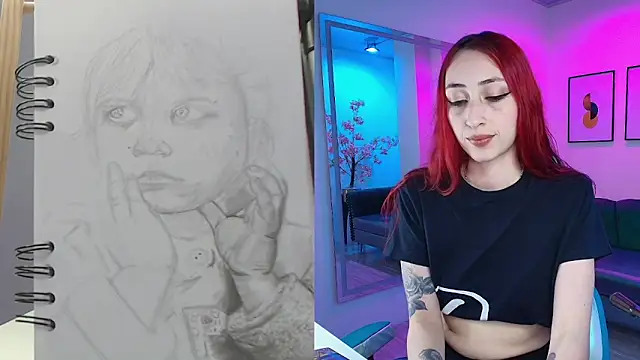 Snapshot of Vermelha_Gremory_ chatting on March 2025 08:00:01 PM Vermelha Gremory online show from March 2025 08:00:01 PM