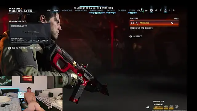 klownman1 online show from February 2026 10:51:02 AM