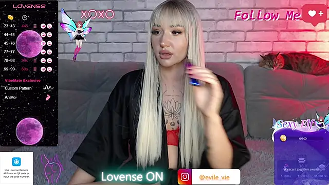 Snapshot of Eva_Evile chatting on March 2025 09:42:01 AM Eva Evile online show from March 2025 09:42:01 AM
