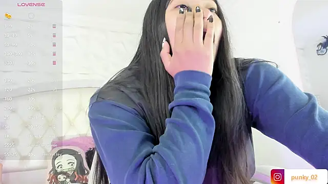 Snapshot of Punkys_ chatting on February 2025 05:08:01 PM Punkys online show from February 2025 05:08:01 PM