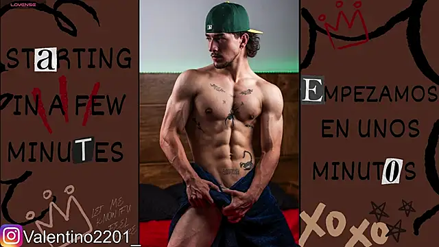 Valentino Xander online show from May 2026 02:08:01 AM