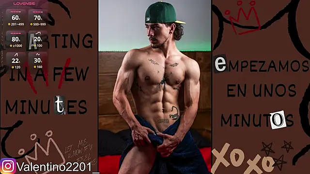Snapshot of Valentino_Xander chatting on July 2026 01:56:01 AM Valentino Xander online show from July 2026 01:56:01 AM