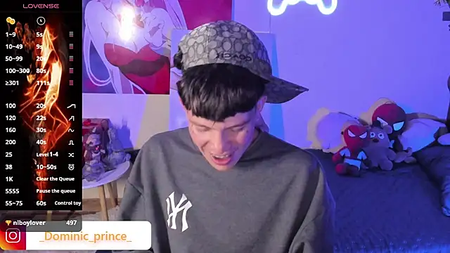 Snapshot of DominicPrince chatting on September 2025 01:22:02 AM DominicPrince online show from September 2025 01:22:02 AM