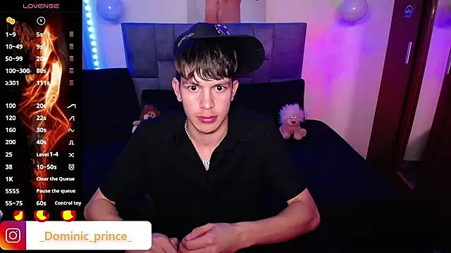 Snapshot of DominicPrince chatting on October 2025 12:28:01 PM DominicPrince online show from October 2025 12:28:01 PM