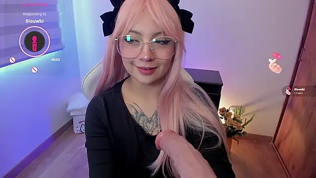 Snapshot of Hannya_moon chatting on February 2026 05:53:02 PM Hannya moon online show from February 2026 05:53:02 PM