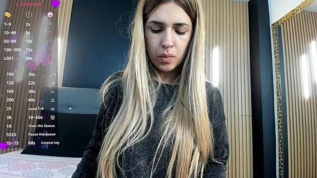 EvaaLovia1 online show from March 2026 01:33:01 PM