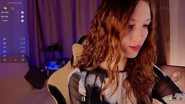 Snapshot of AliseVine chatting on February 2025 05:48:01 PM AliseVine online show from February 2025 05:48:01 PM