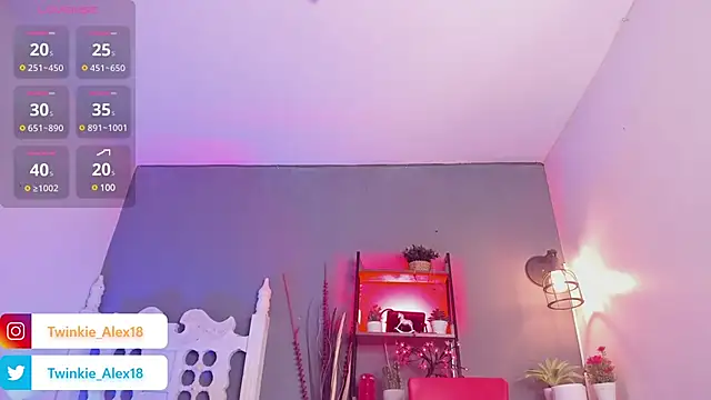 Snapshot of Twinkie-Alex18 chatting on February 2025 09:20:02 PM Twinkie-Alex18 online show from February 2025 09:20:02 PM