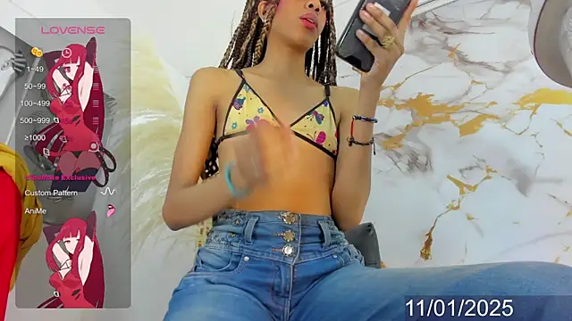 MystiqueTs online show from January 2025 09:15:01 PM