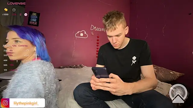 Lilythepinkgirl online show from January 2025 07:41:02 PM