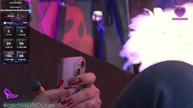 ZoeMesmerize online show from April 2026 02:01:02 PM