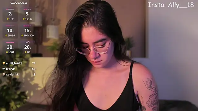 Ally addams online show from January 2025 08:02:01 AM