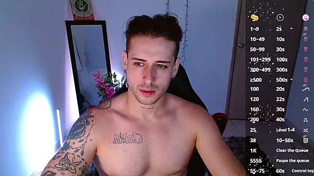 Snapshot of Ares_blue chatting on January 2025 10:40:02 AM Ares blue online show from January 2025 10:40:02 AM