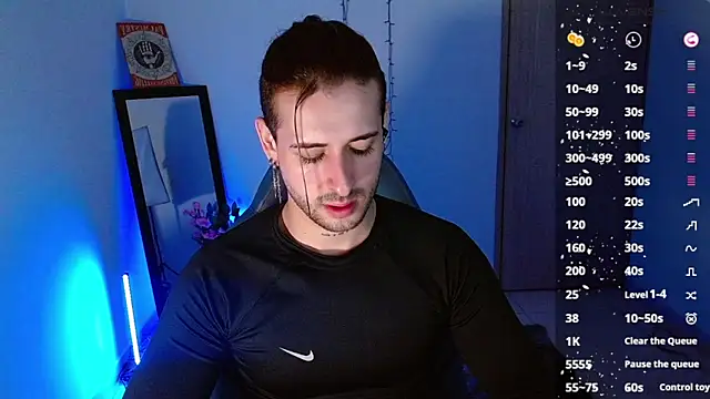 Snapshot of Ares_blue chatting on January 2025 10:50:02 AM Ares blue online show from January 2025 10:50:02 AM