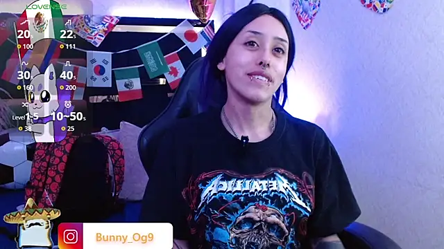 Snapshot of Bunny_O chatting on June 2026 11:29:02 PM Bunny O online show from June 2026 11:29:02 PM