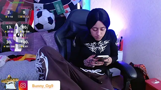 Snapshot of Bunny_O chatting on June 2026 12:58:01 AM Bunny O online show from June 2026 12:58:01 AM