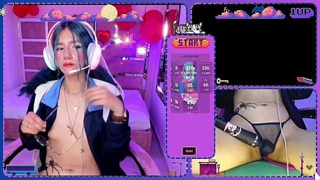 Snapshot of AriDawson chatting on February 2025 01:38:02 PM AriDawson online show from February 2025 01:38:02 PM