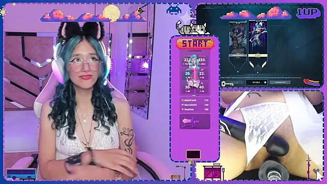 Snapshot of AriDawson chatting on March 2025 10:52:02 AM AriDawson online show from March 2025 10:52:02 AM