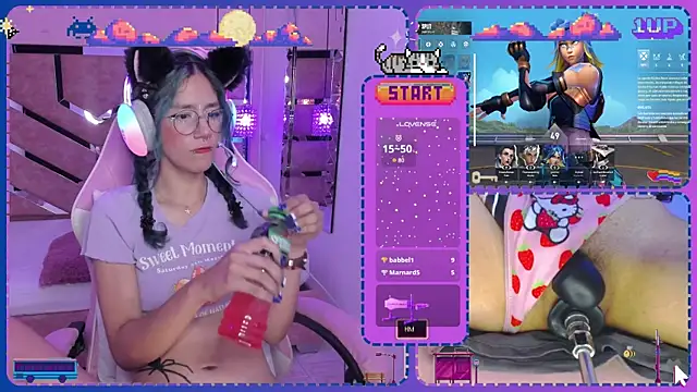 Snapshot of AriDawson chatting on March 2025 03:50:02 PM AriDawson online show from March 2025 03:50:02 PM