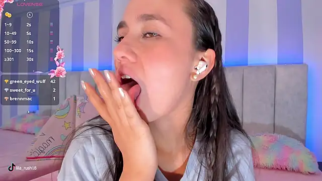 lila rush online show from January 2025 08:55:01 PM