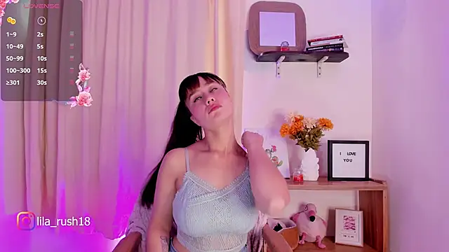 lila rush online show from October 2025 09:01:01 PM