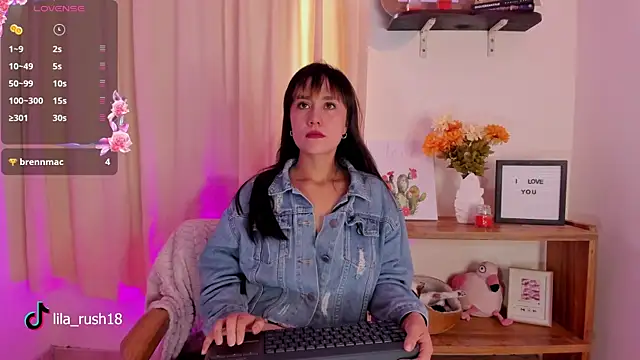 lila rush online show from October 2025 08:53:02 PM