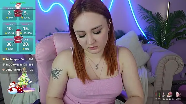 Snapshot of LovelyBell chatting on December 2024 05:31:01 AM LovelyBell online show from December 2024 05:31:01 AM