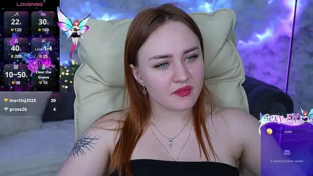 Snapshot of LovelyBell chatting on January 2025 04:30:02 PM LovelyBell online show from January 2025 04:30:02 PM