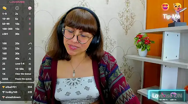 Nataly Cloud online show from February 2025 04:02:01 PM