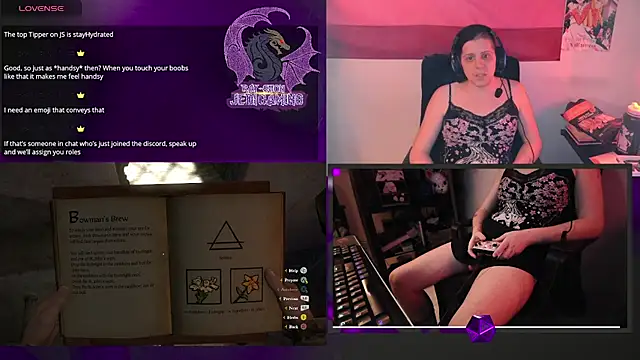 Rae-Suon online show from February 2025 07:23:01 AM