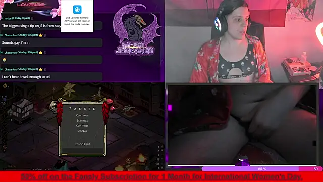 Rae-Suon online show from March 2025 10:13:02 PM