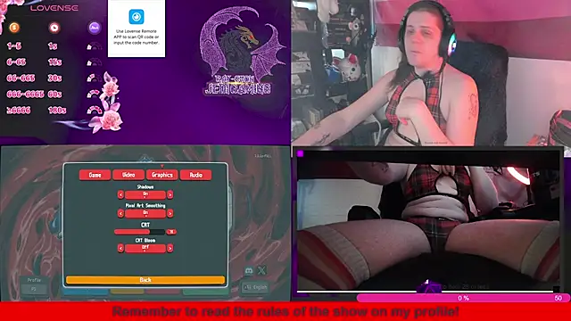 Rae-Suon online show from March 2025 10:07:02 PM