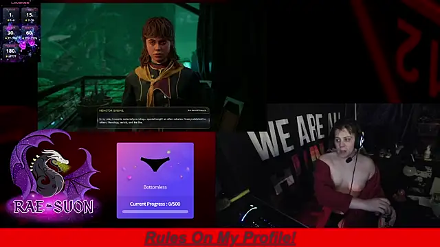 Rae-Suon online show from December 2025 03:23:01 AM