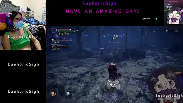 EuphoricSigh online show from February 2026 05:47:02 PM